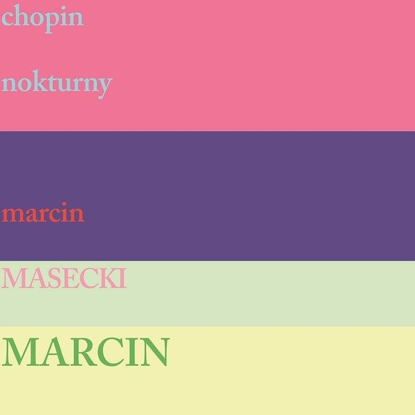 Marcin Masecki Chopin Nokturny