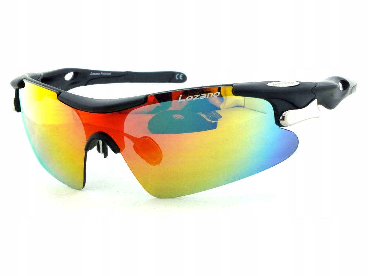 OKULARY POLARYZACYJNE SPORTOWE CZARNE NA ROWER LZ Kod producenta LZ-109A-5