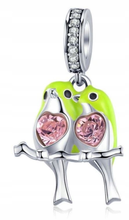 

Charms Ptak Ptaszki Srebro Zawieszka do Pandora