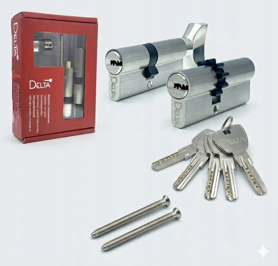 Delta Wkładki U1K 34/46, GB5 34/46G do drzwi otwieranych do Wewnątrz