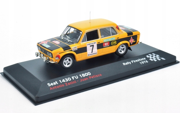 Seat 1430 Fu 1800 Zanini Rally Firestone 76 1:43