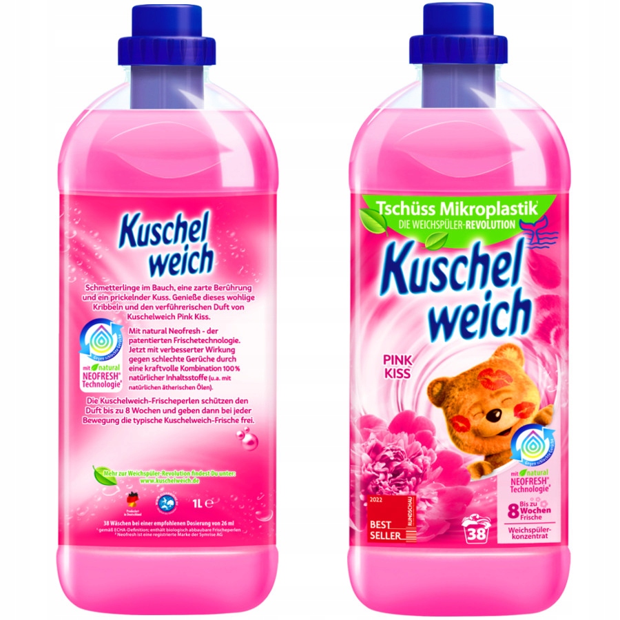 

Kuschelweich Płyn do płukania Pink Kiss 1L 38 prań