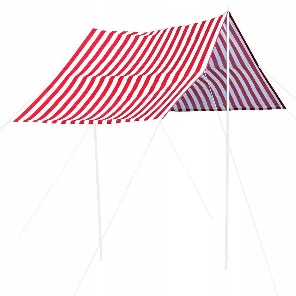 Zahradní plážový baldachýn s dvojitou Ochranná Podložka Zastřešení Stan Paraván