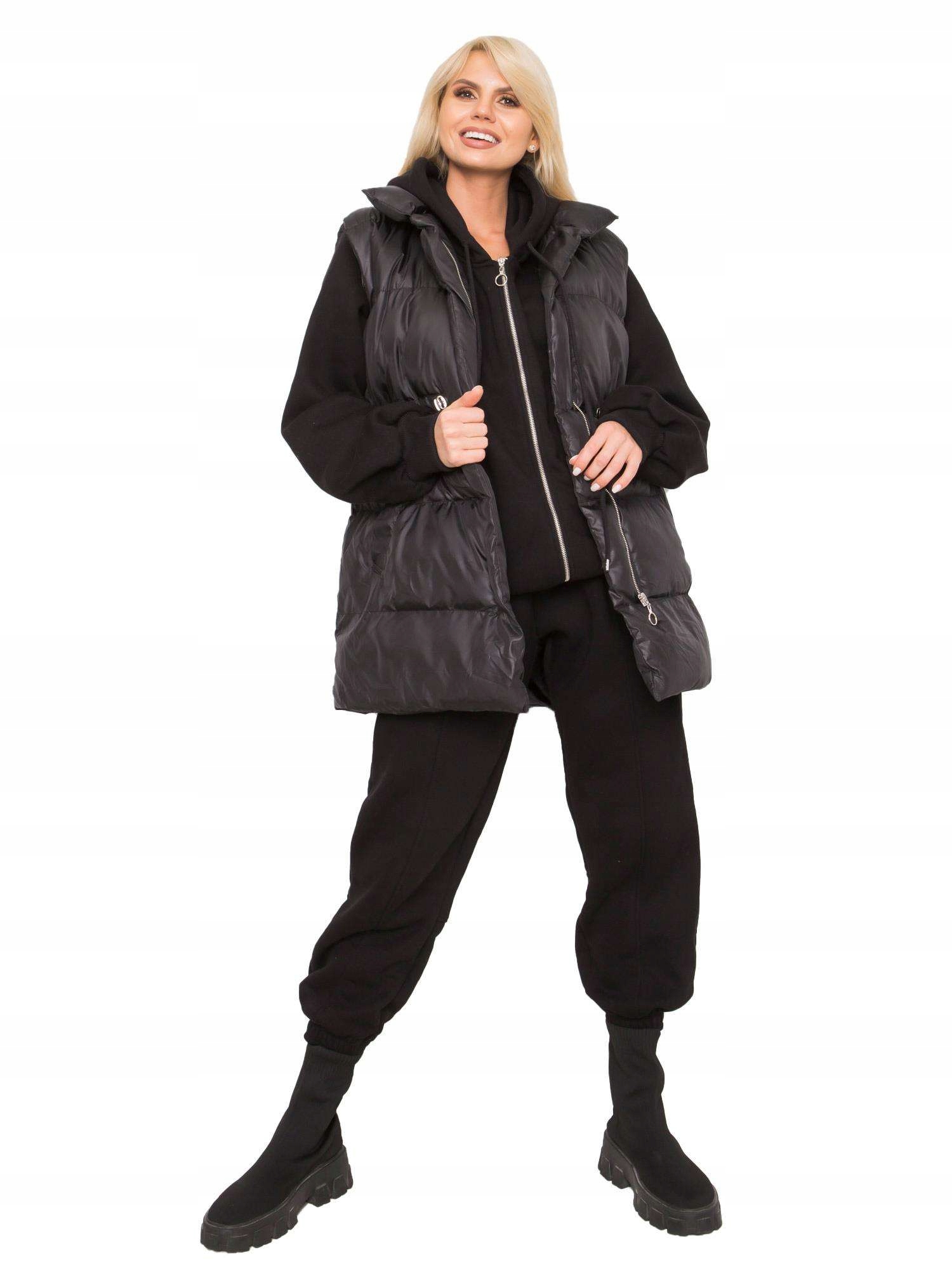 

Komplet damski bluza spodnie kamizelka L/XL