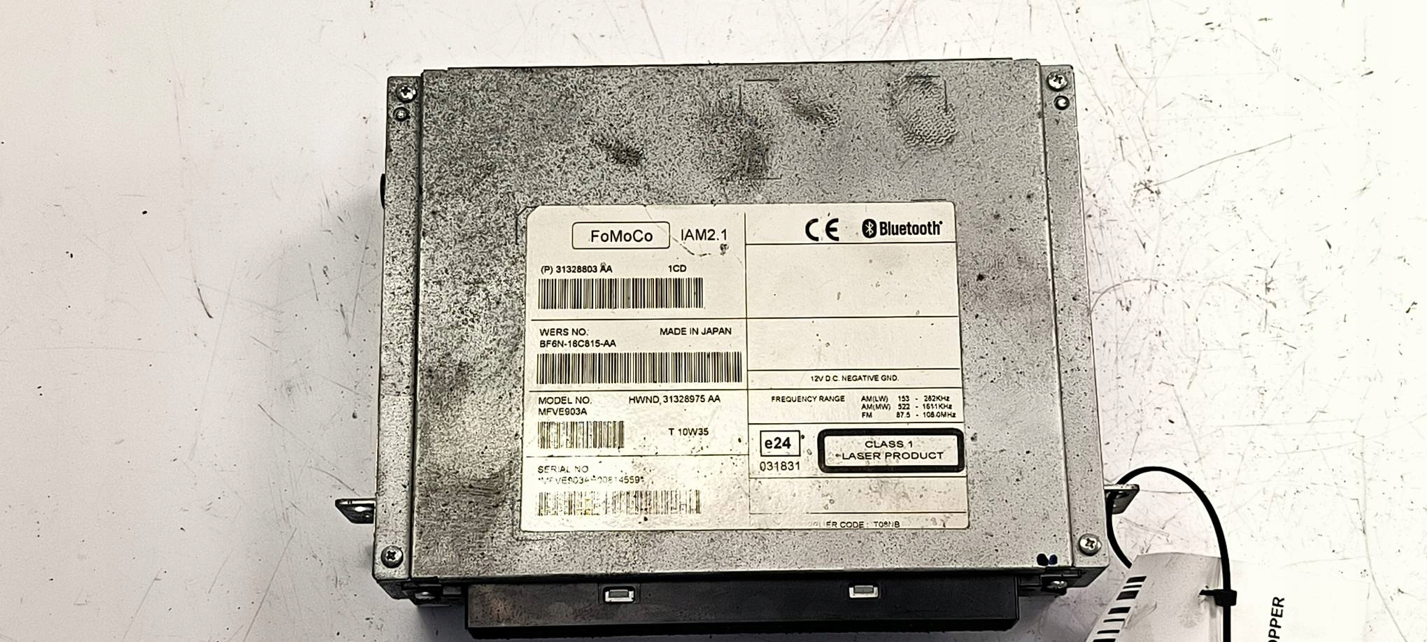 RADIO Radio 31328803 VOLVO V60 e