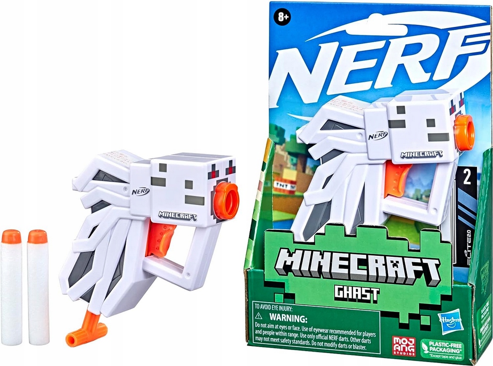 HASBRO NERF WYRZUTNIA MINECRAFT GHAST F4421