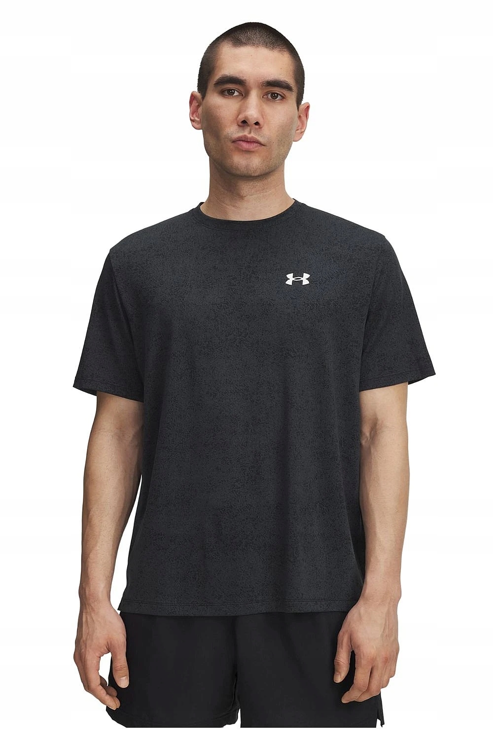T-shirt Under Armour Tech Pixelate Black/White