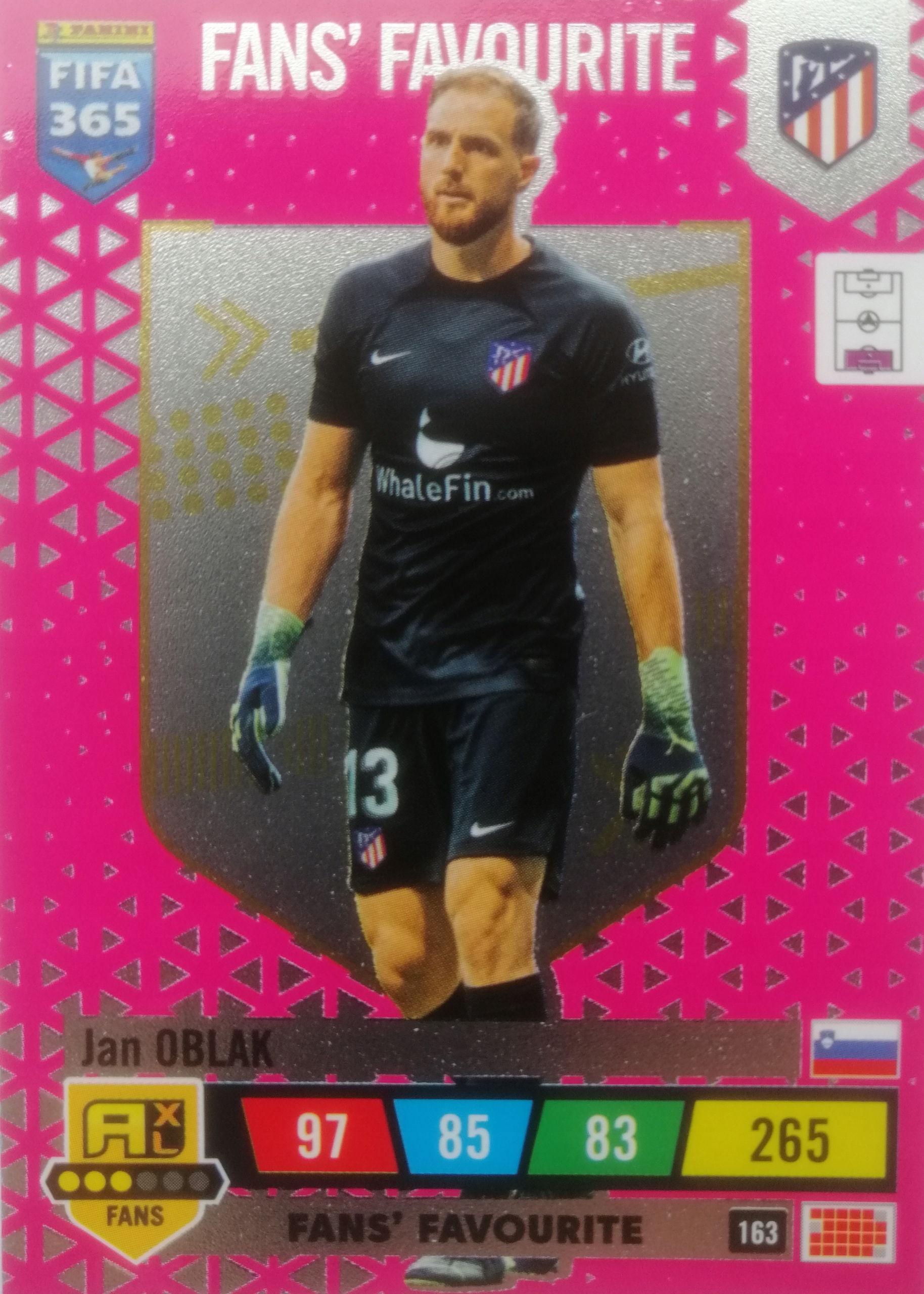 Fifa 365 2023 Fans Favourite 163 Oblak Atletico