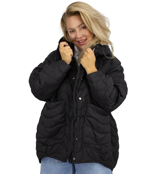 Lehká jarní prošívaná bunda s péřovým zateplením Agrafka unisize