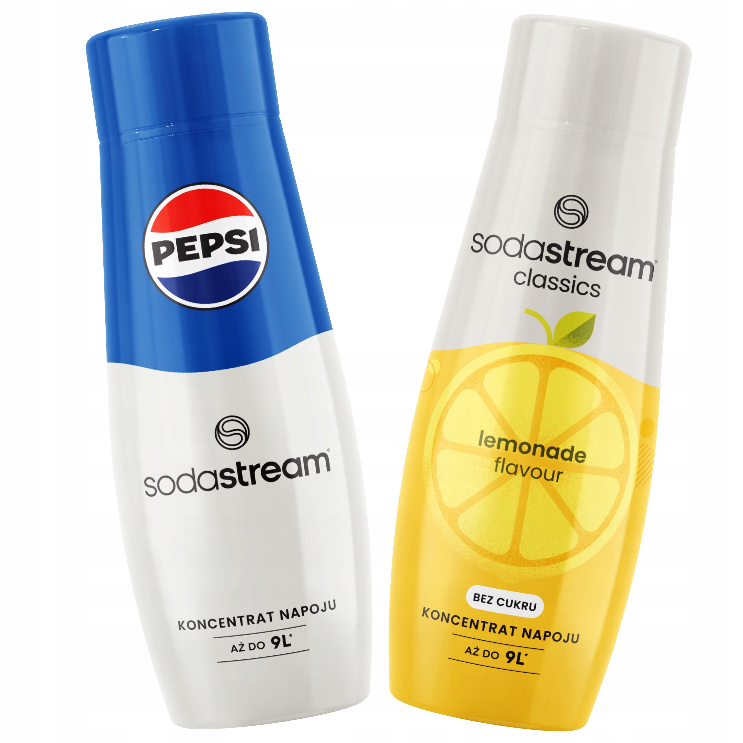 Pepsi + Lemoniada Zero zestaw koncentratów SodaStream