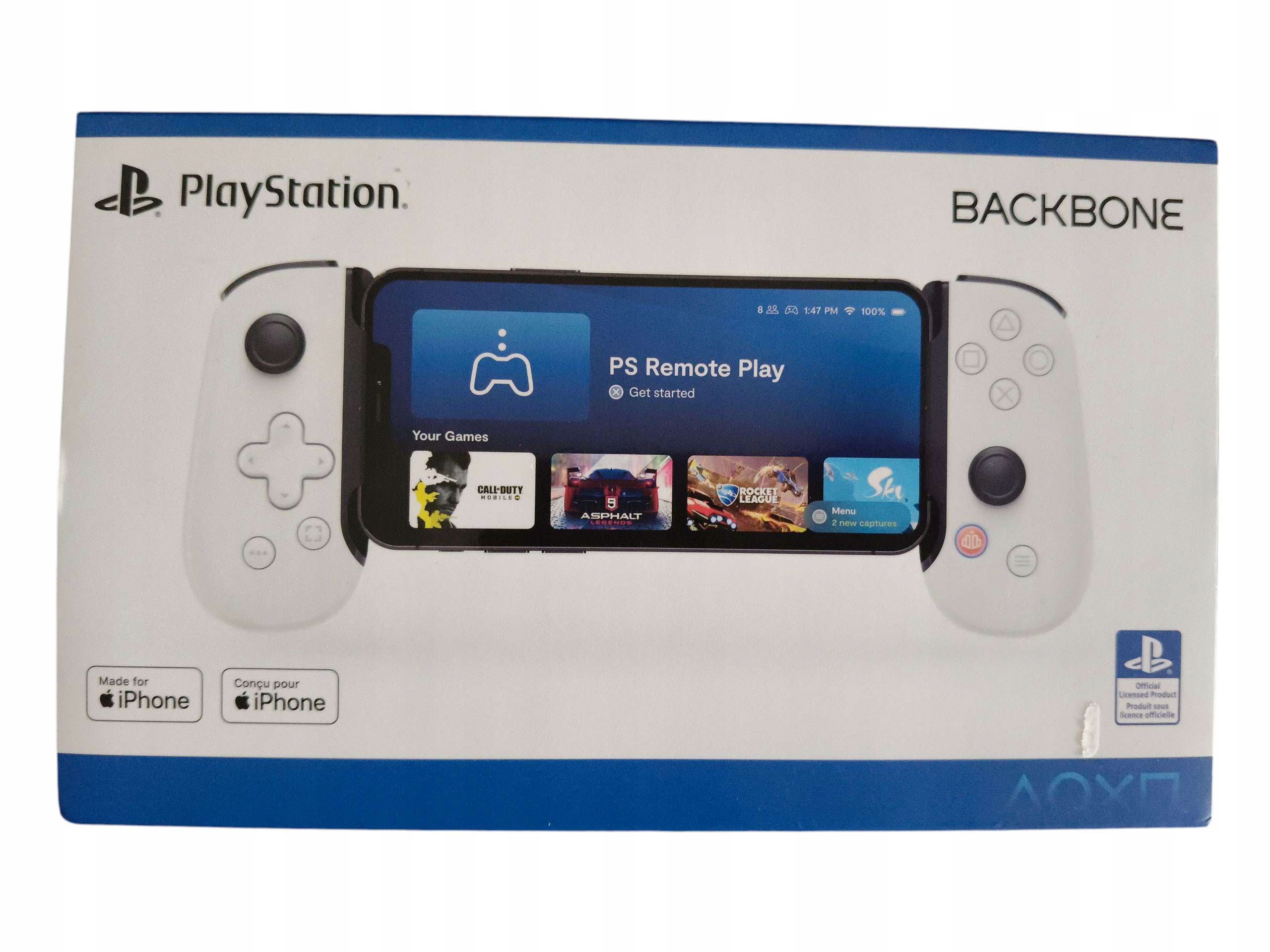 その他 BACKBONE One PlayStation Edition Backbone One for iPhone PlayStation Edition - White - Wired