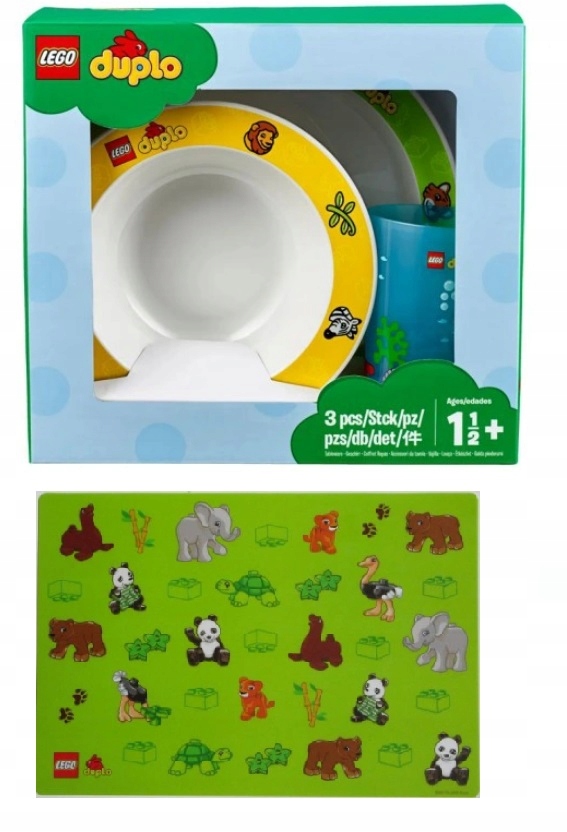 

Lego Zestaw Naczyń Duplo Zastawa Stołowa Podkładka
