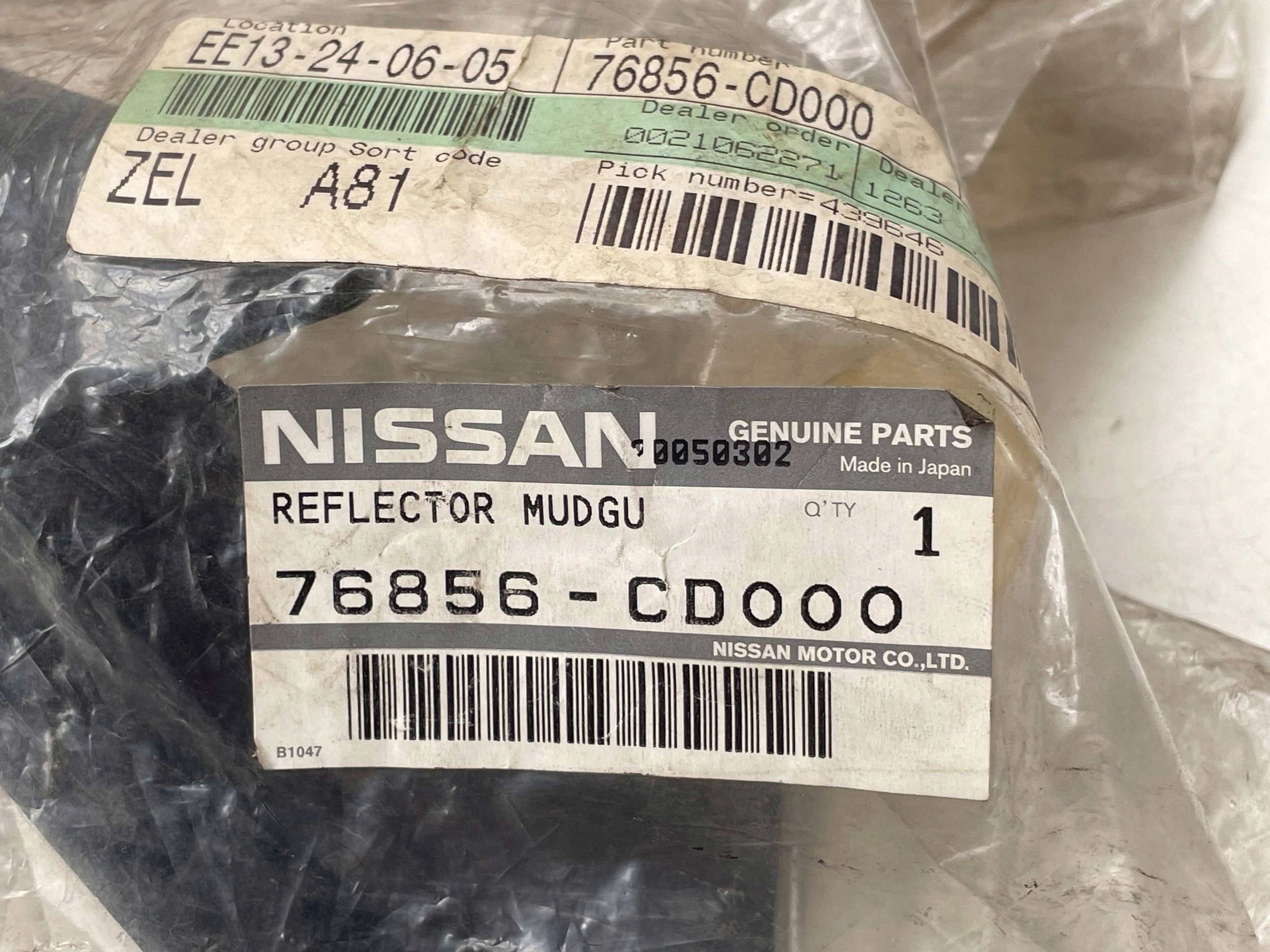 NISSAN Originale Coperchio OEM 76856-CD000 (76856CD000) in plastica !J