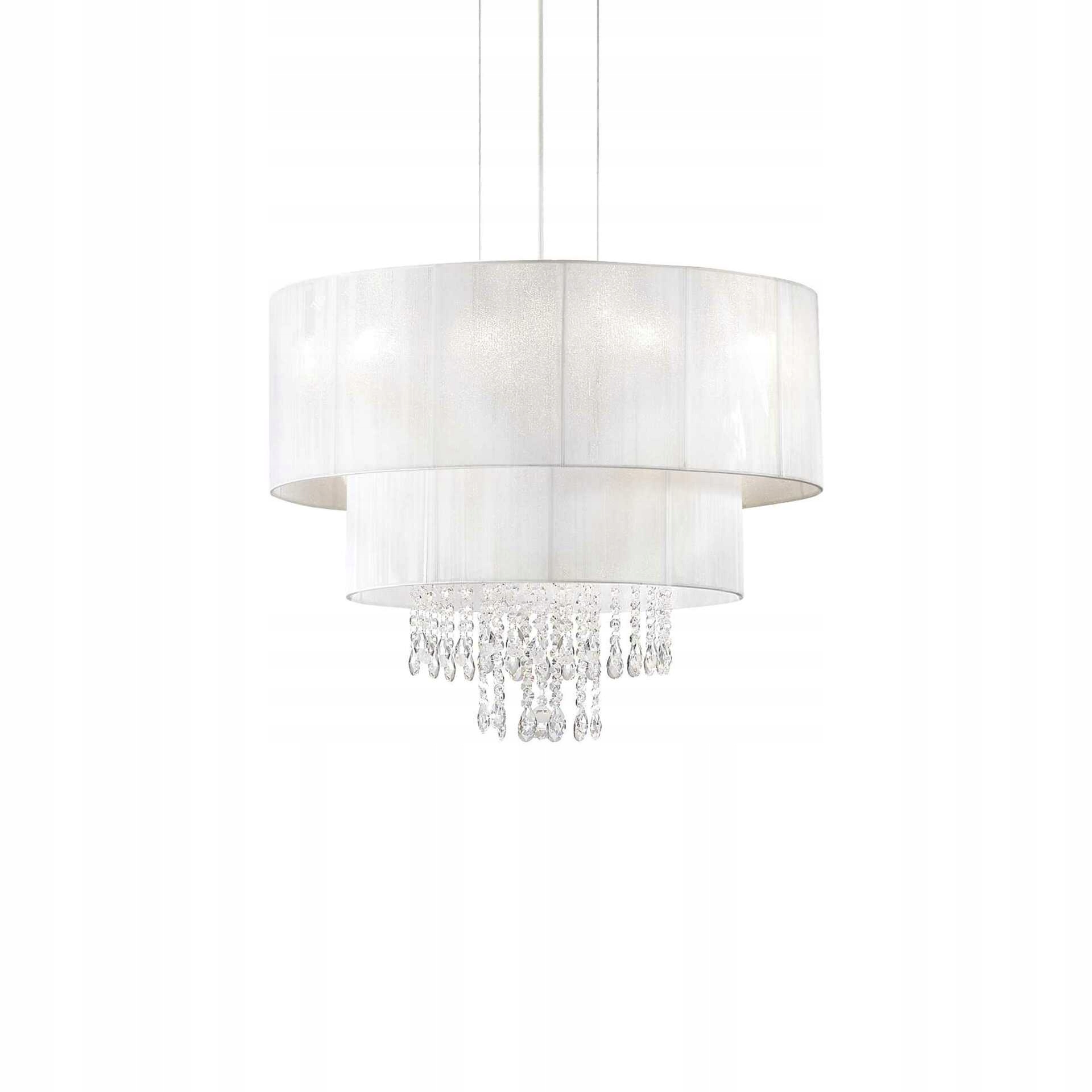 Závesné svietidlo Ideal Lux Opera SP4 bianco 182179 biele 50cm