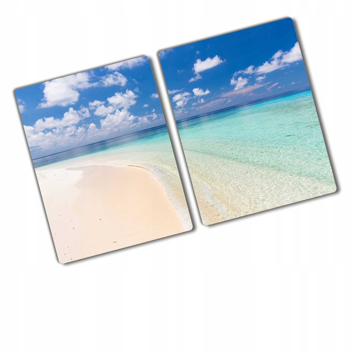 

Deska kuchenna szklana Plaża na Malediwach