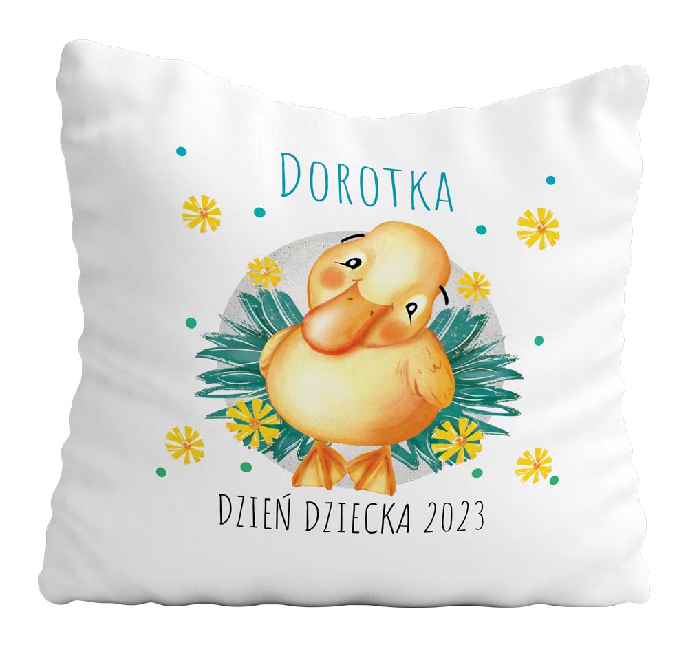 

Poduszka Dzień Dziecka Kaczuszka Imię