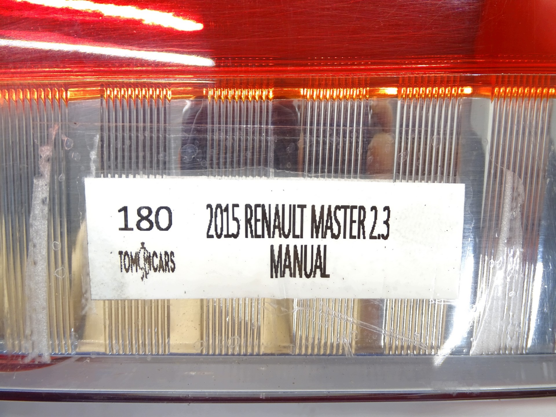 light right rear RENAULT MASTER III