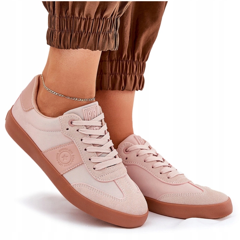 Dámské Nízké Tenisky Big Star RR274373 Růžové 37