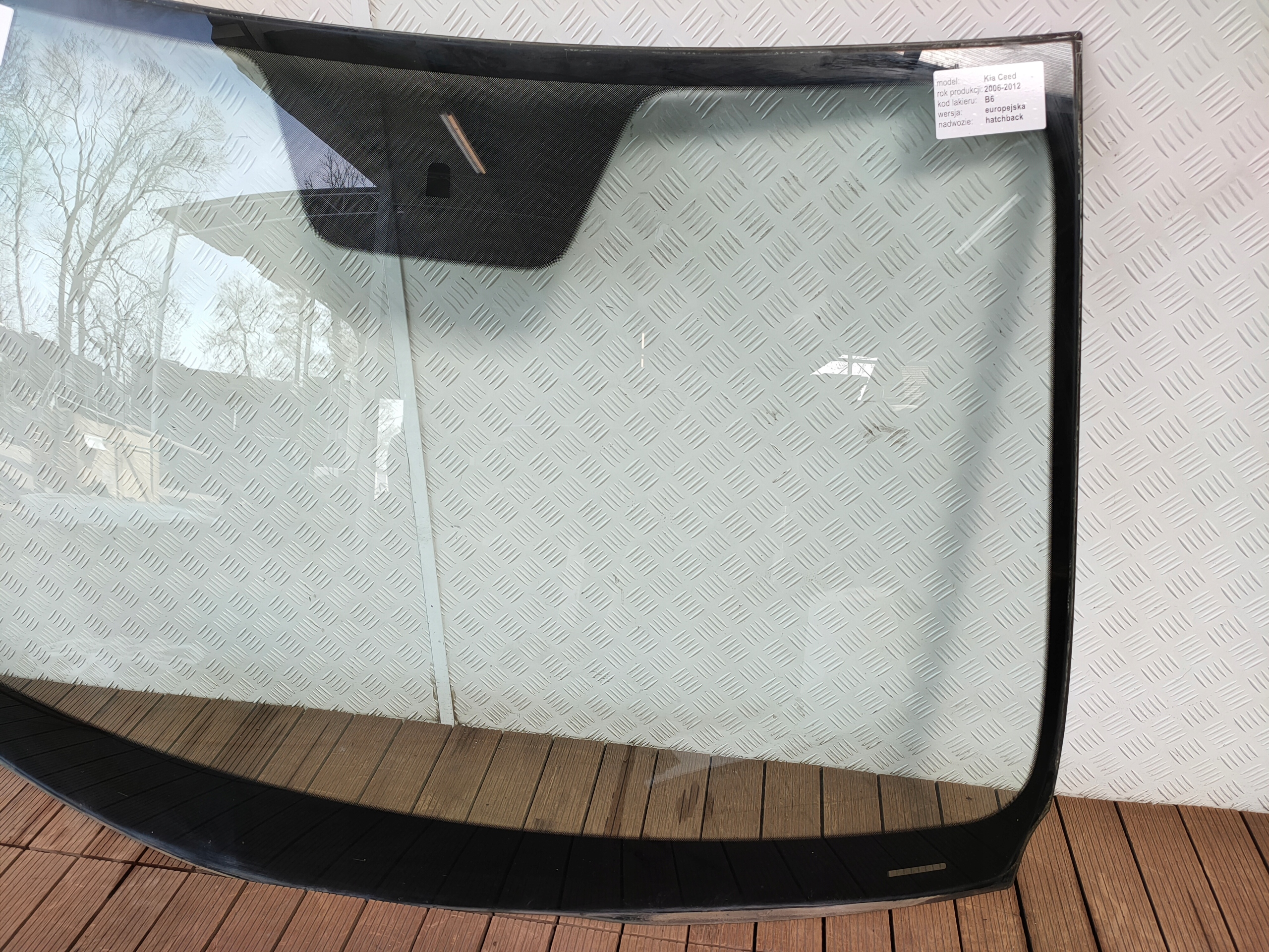 KIA CEED and 06-12 window front iron front GRZANA PODGRZEWANA 2012r.