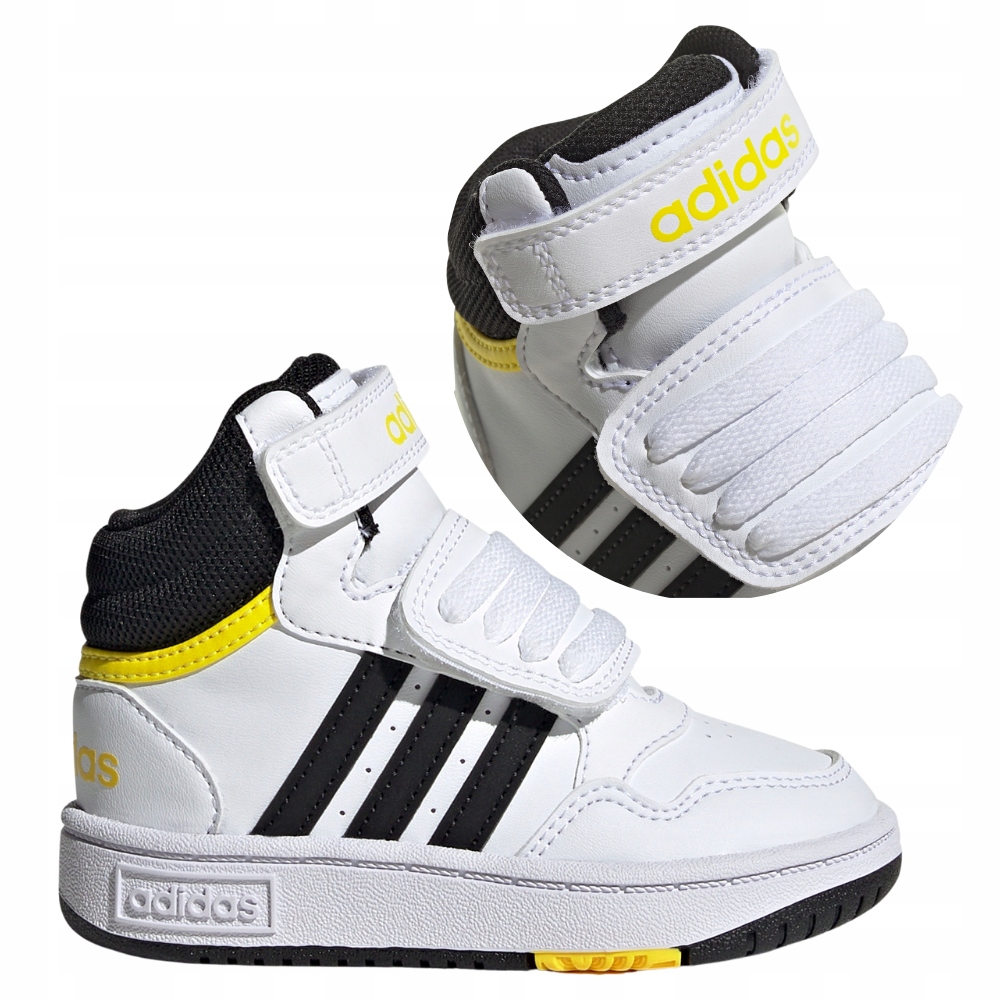 ADIDAS BUTY DZIECIĘCE HOOPS SPORTOWE NA RZEPY r. 22