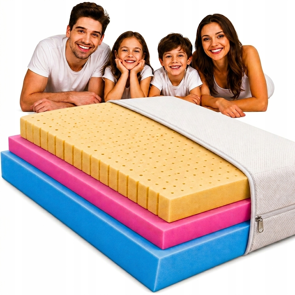 Polský Matrace 80X160 Latex S Pěnou Hr 11CM Antialergická Měkká H1 H2