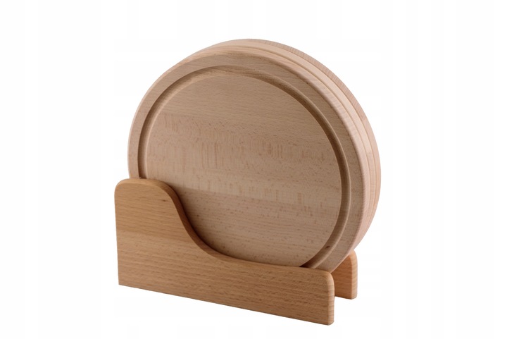 Komplet zestaw 3 desek deseczek z rowkiem + STOJAK