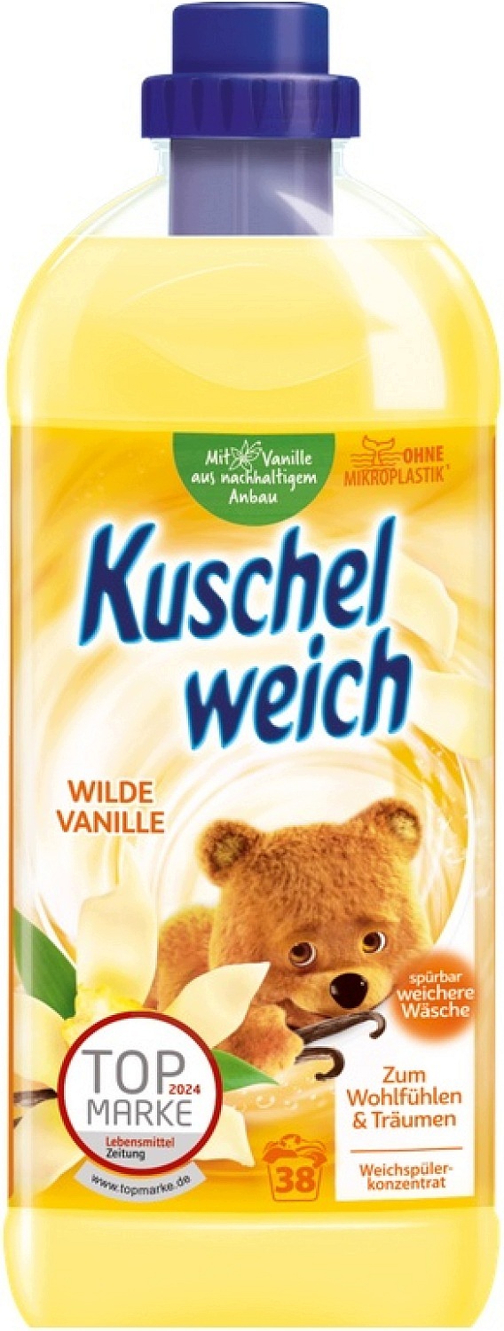 Kuschelweich Wilde Vanille Płyn do Płukania 1 l DE — 3