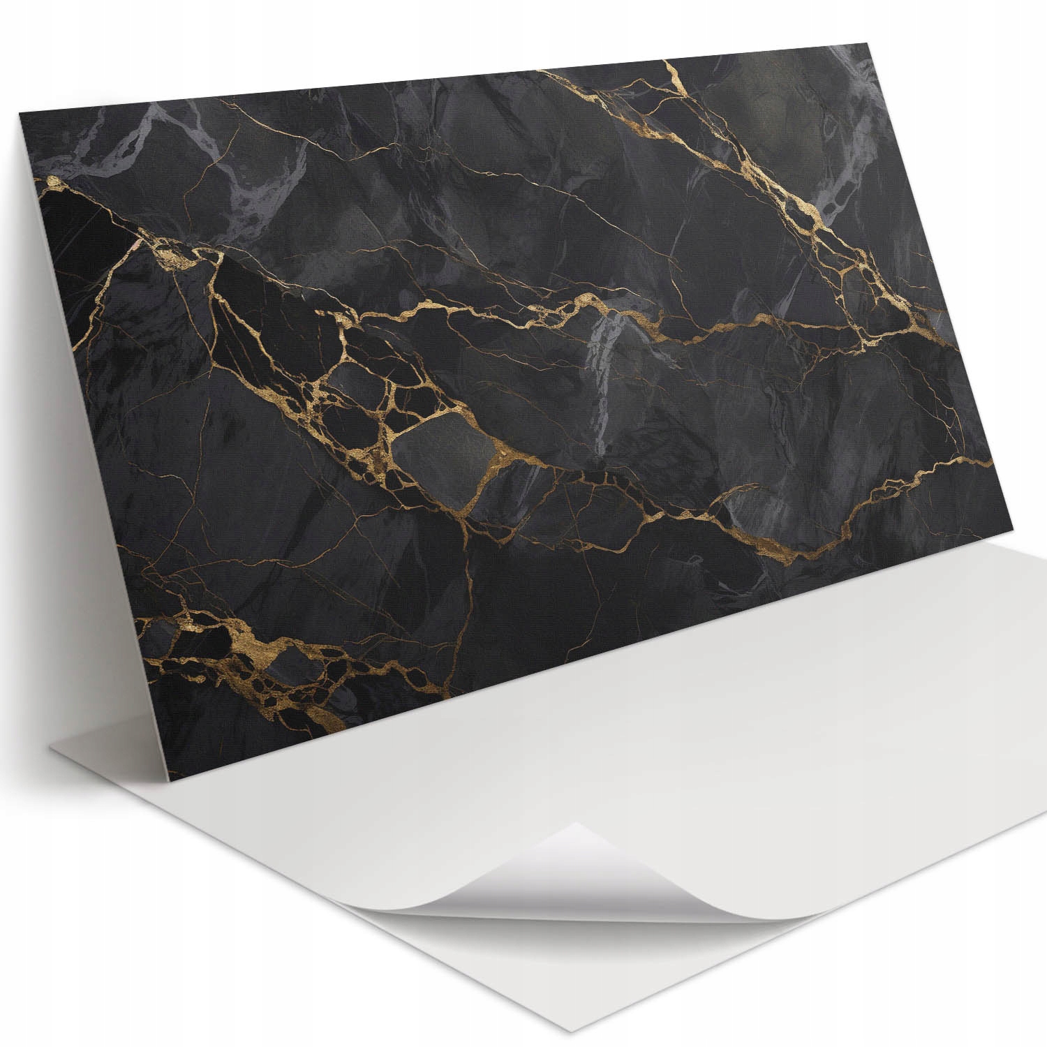 Vinylový nástěnný panel Mramorový motiv s elegantními žilkami 100 x 50 cm