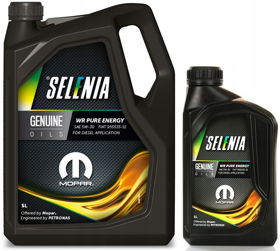Olej Mopar Petronas Selenia Wr Pure Energy Diesel 5V30 C2 6L
