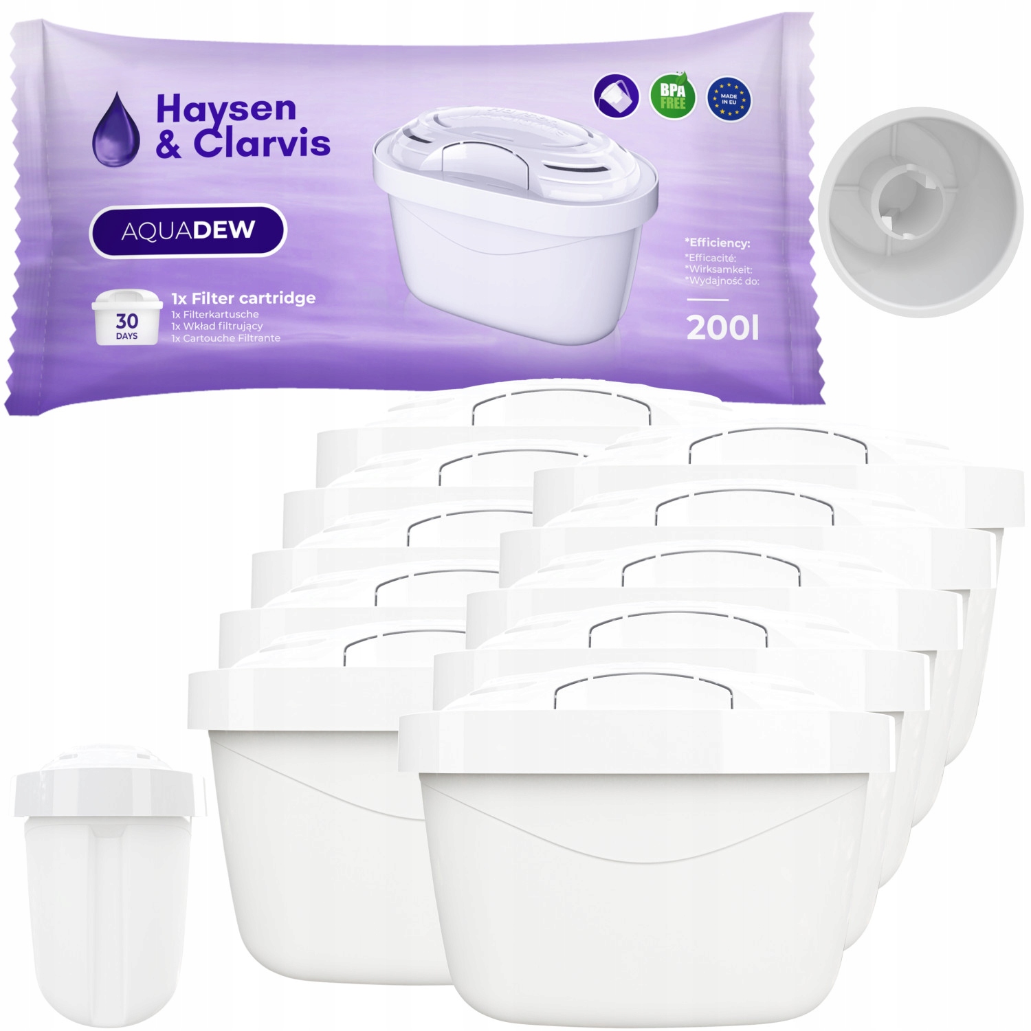 

10x Filtr Hc do Brita Aquaphor Dafi Zamiennik