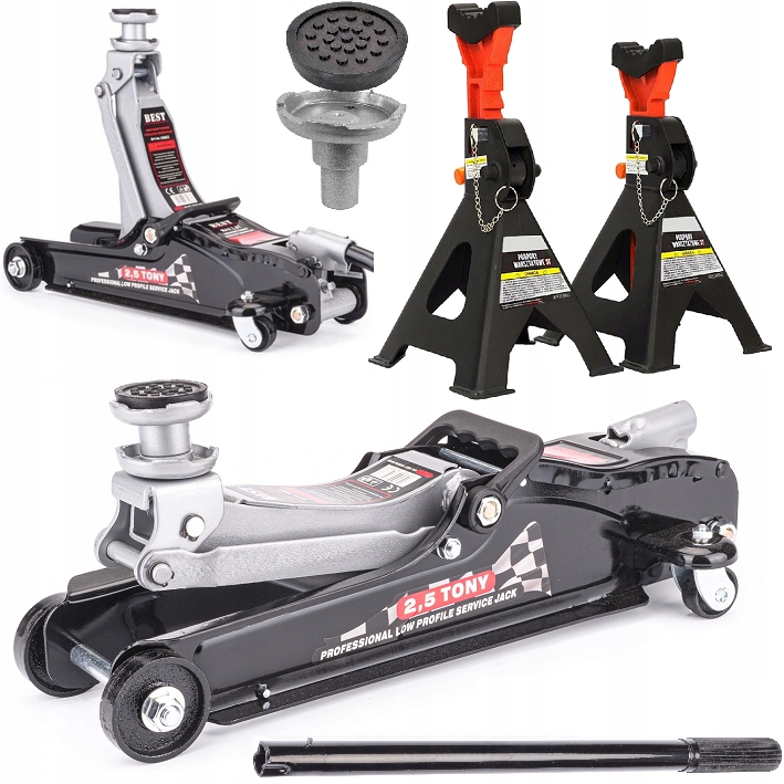 PODNOŚNIK SAMOCHODOWY KOBYŁKI ŻABA LEWAREK 2,5 3T