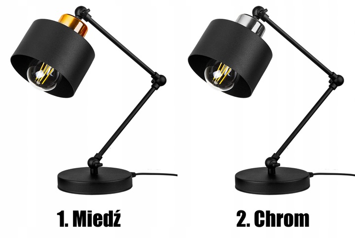 Lampka biurkowa Loft Edison LED - FIBRAM LIGHTING Marka Fibram Lighting