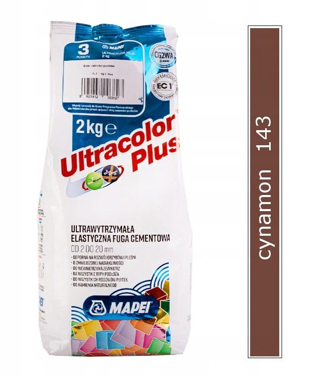 MAPEI FUGA Ultracolor Plus 143 CYNAMON 2kg
