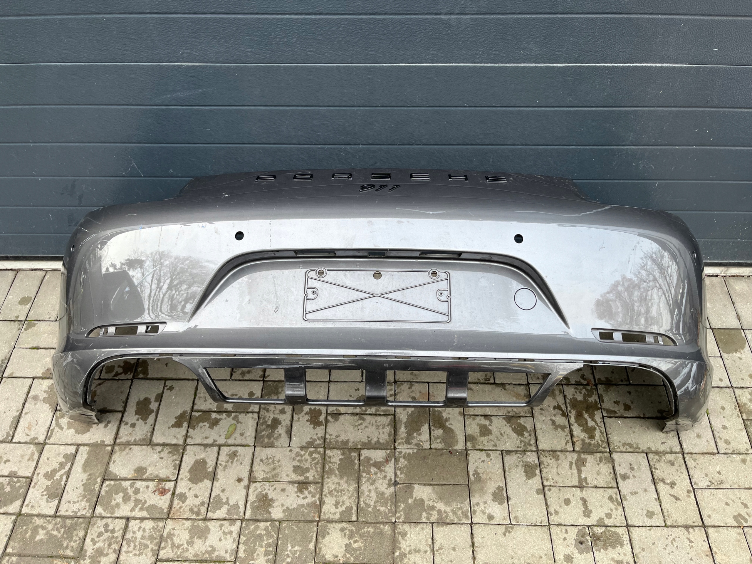 Porsche 911 991 bumper rear part PDC 2011-2015 4S