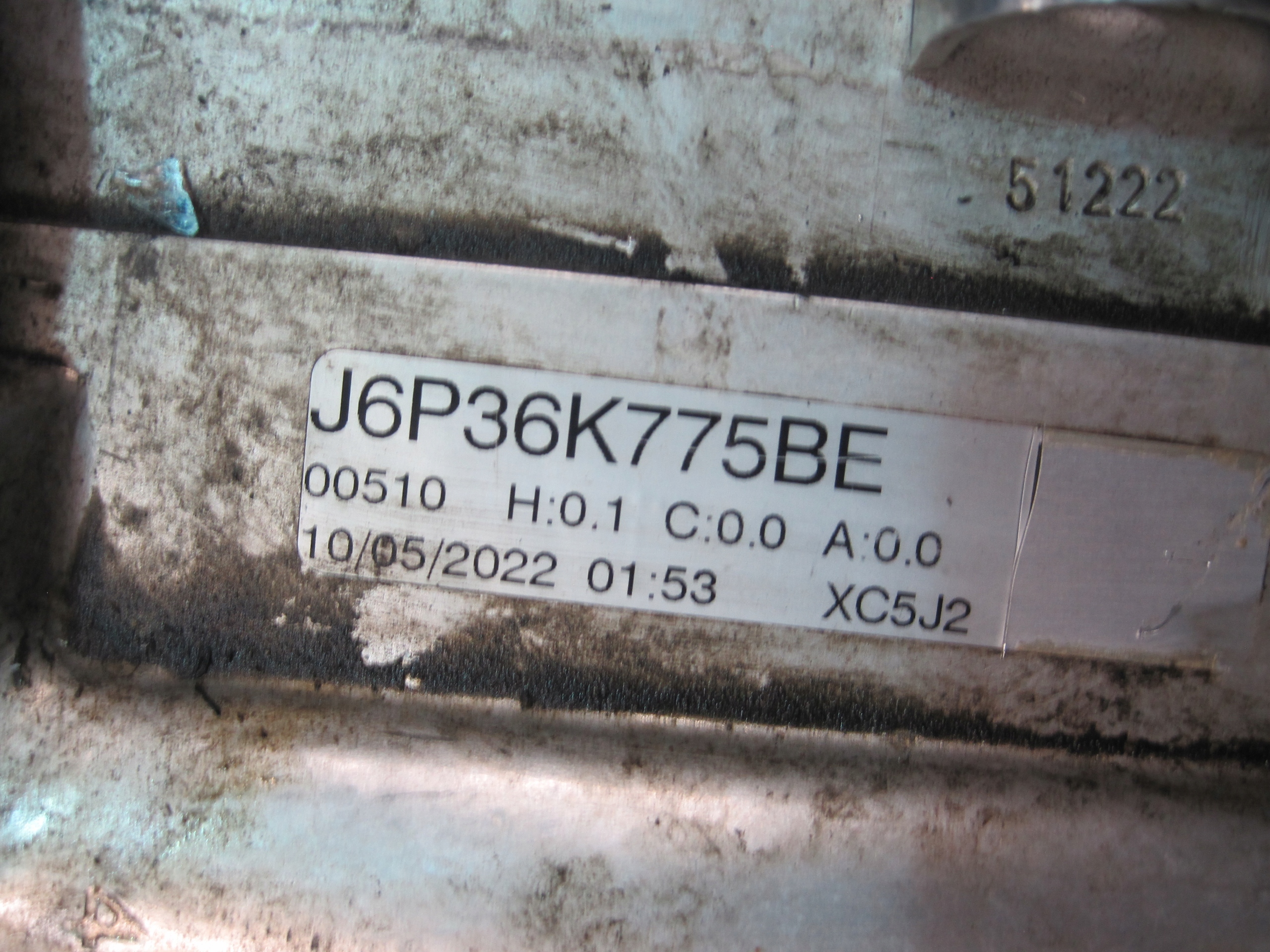 radiator intercooler INTERKULER RANGE ROVER SPORT 3,0i J6P36K775BE