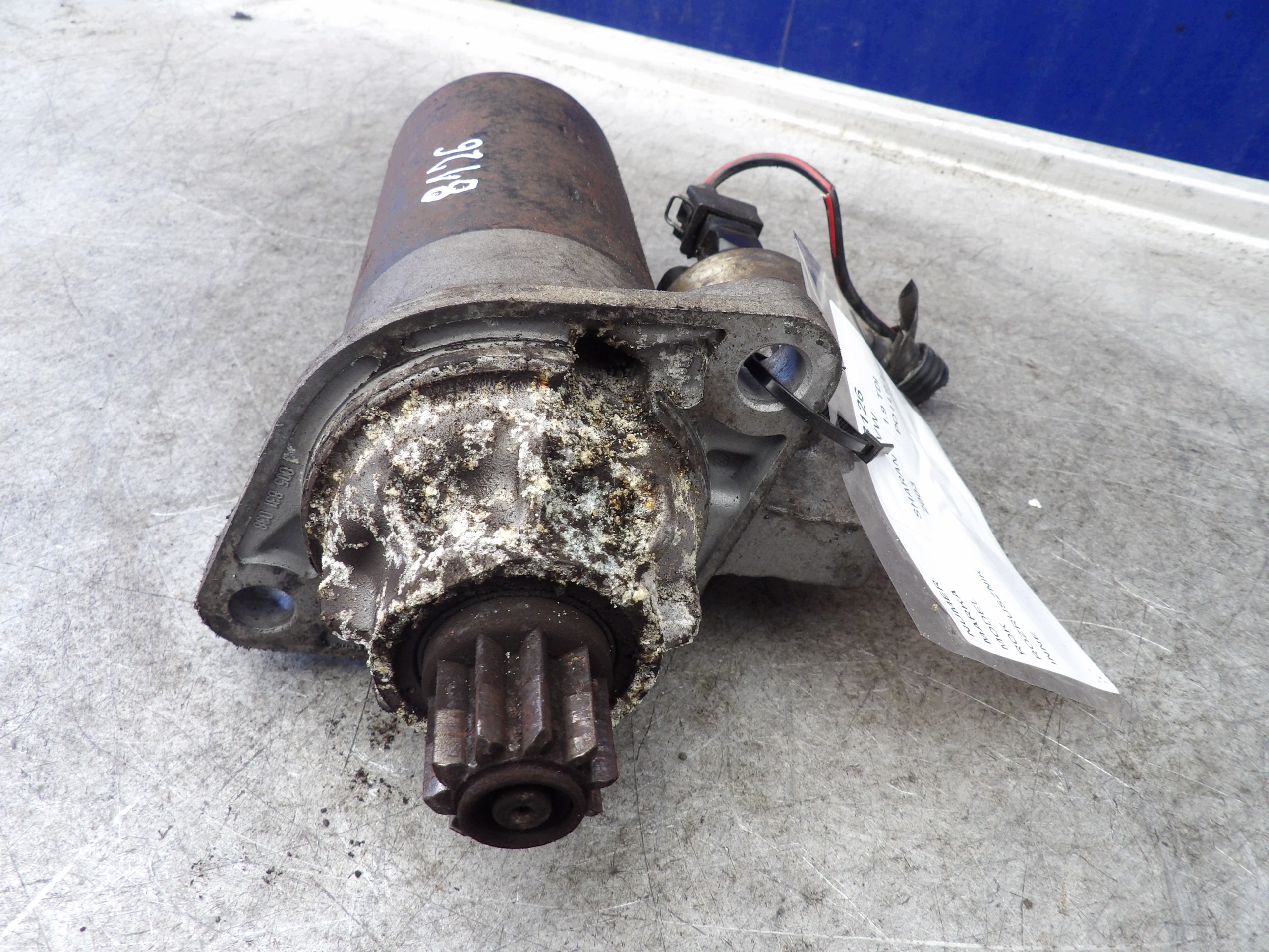 VW Sharan 1,9 tdi starter