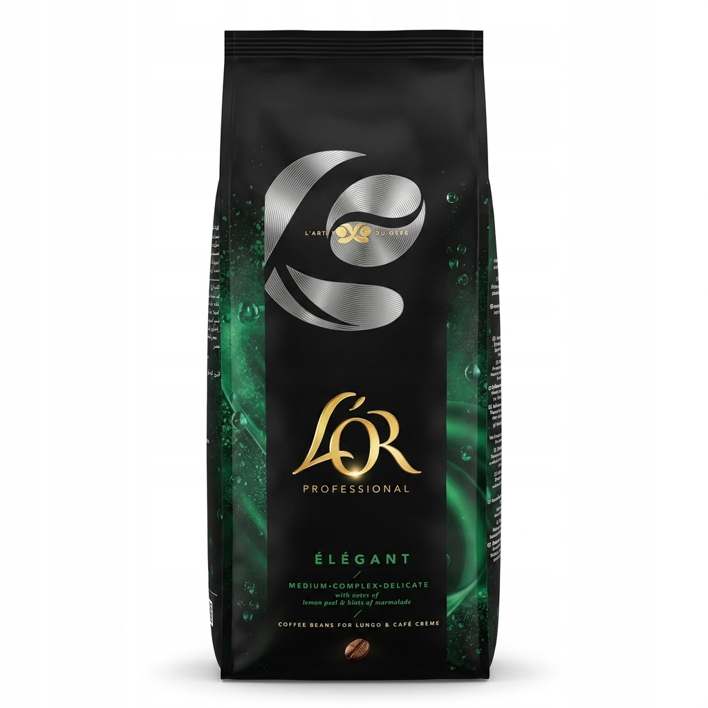 Kawa ziarnista Arabica L'or Élégant 1000 g