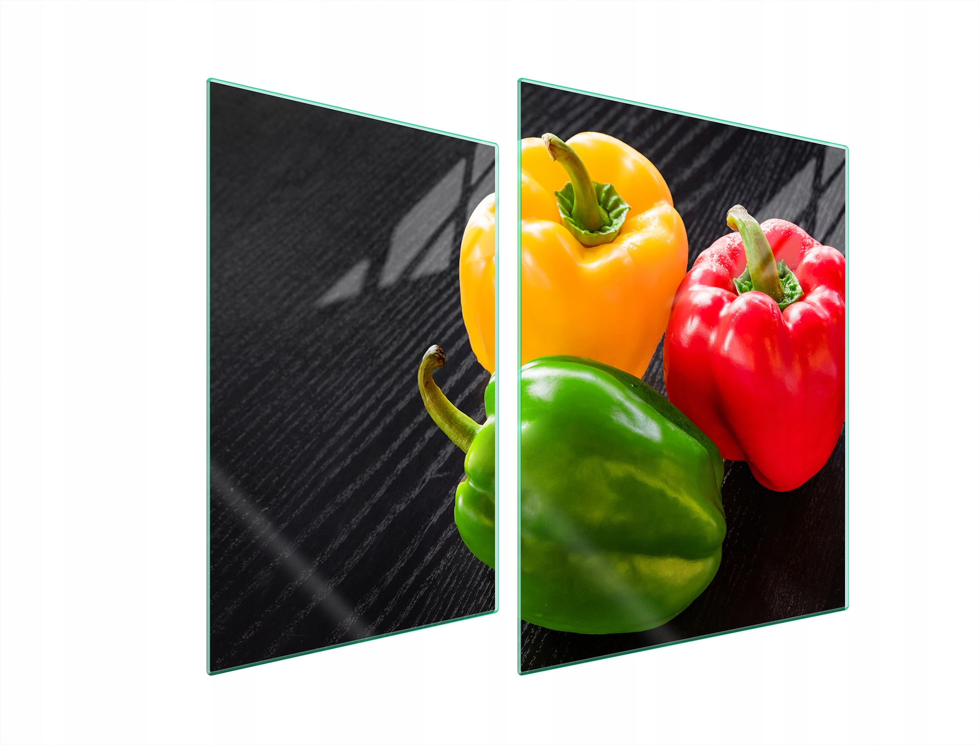 7v1 Skleněná ochranná deska na sporák 70x52 Paprika