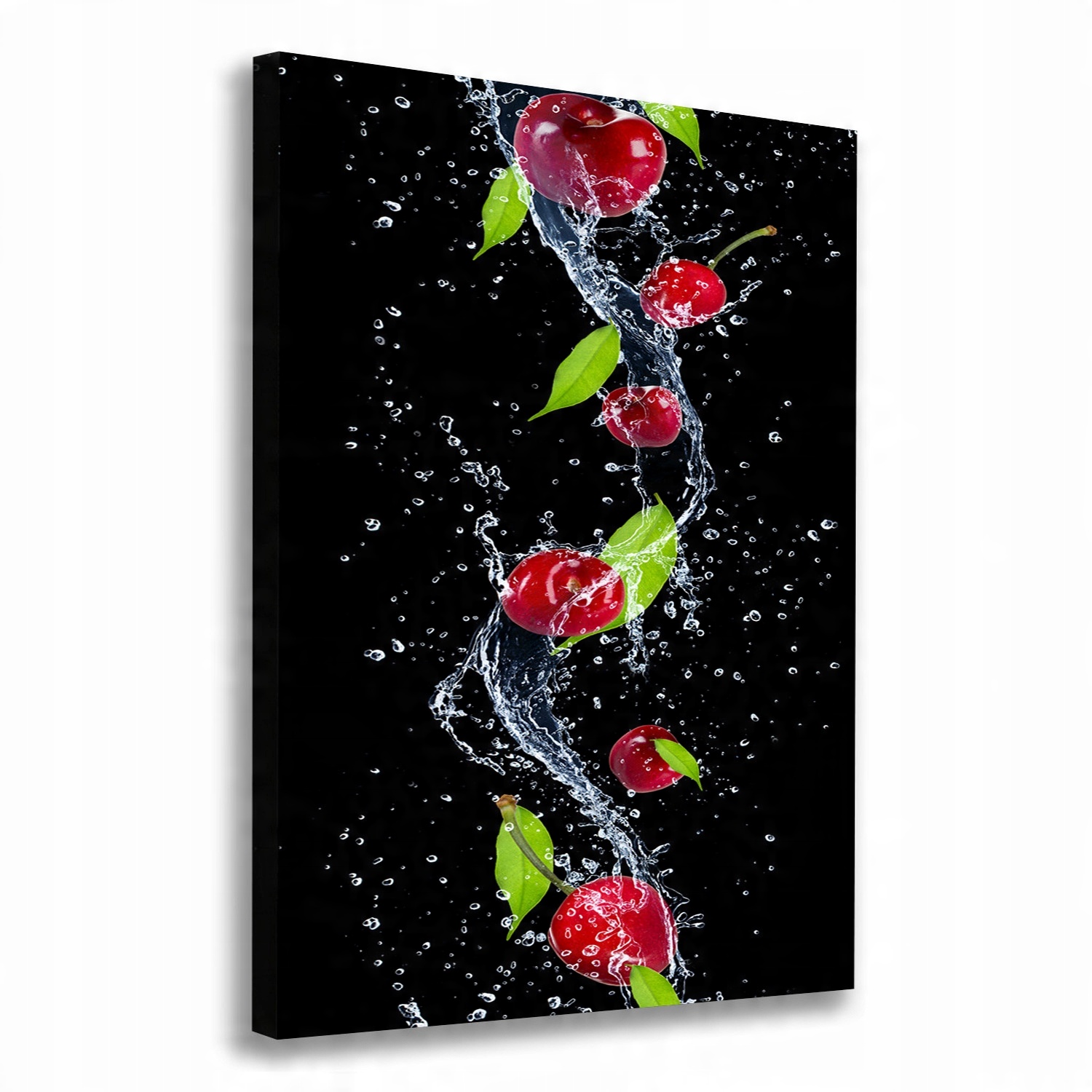 

Nowoczesny fotoobraz canvas na ramie Wiśnie 70x100