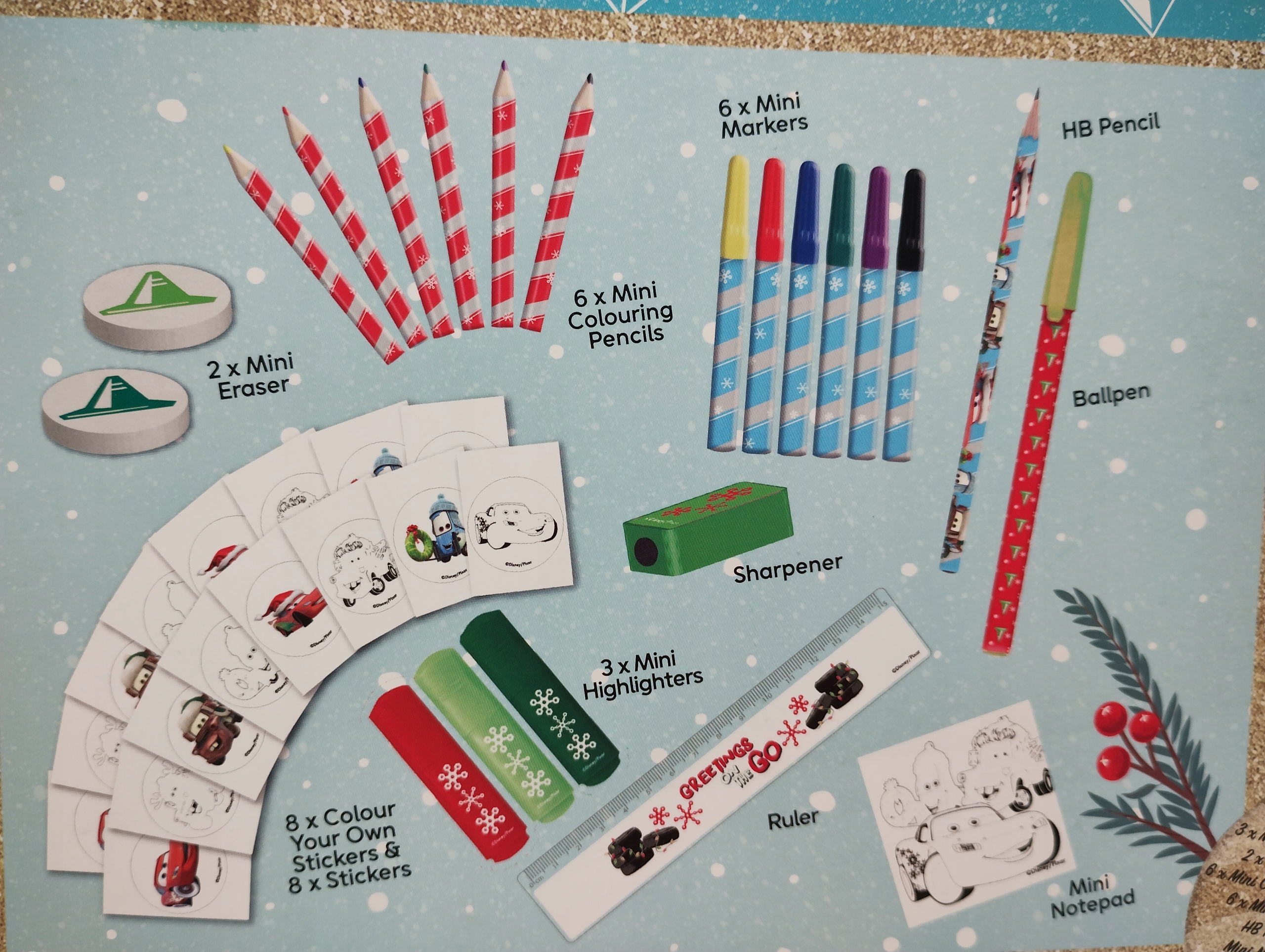 KALENDARZ ADWENTOWY AUTA DISNEY NIESPODZIANKI 2022 Kod producenta DSC-6807-AC