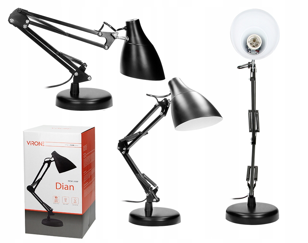 

Lampka Kreślarska Biurkowa Lampa Szkolna Na Biurko