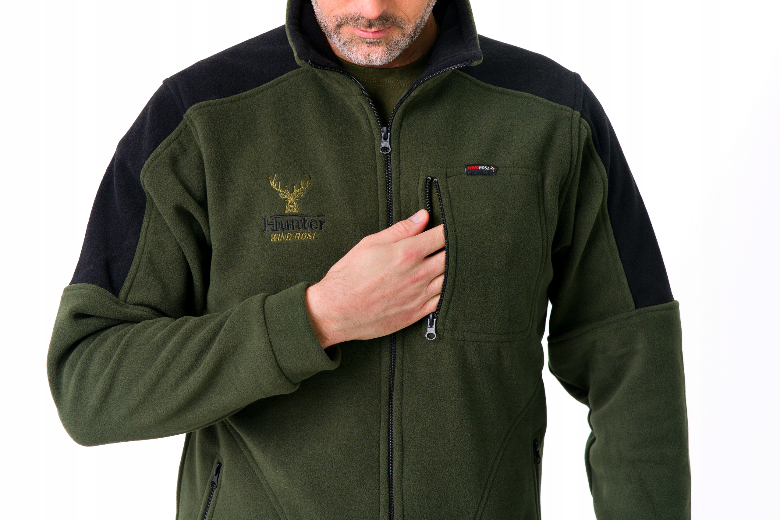 ZESTAW ! POLAR MYŚLIWSKI + KAMIZELKA HUNTER L Rozmiar L