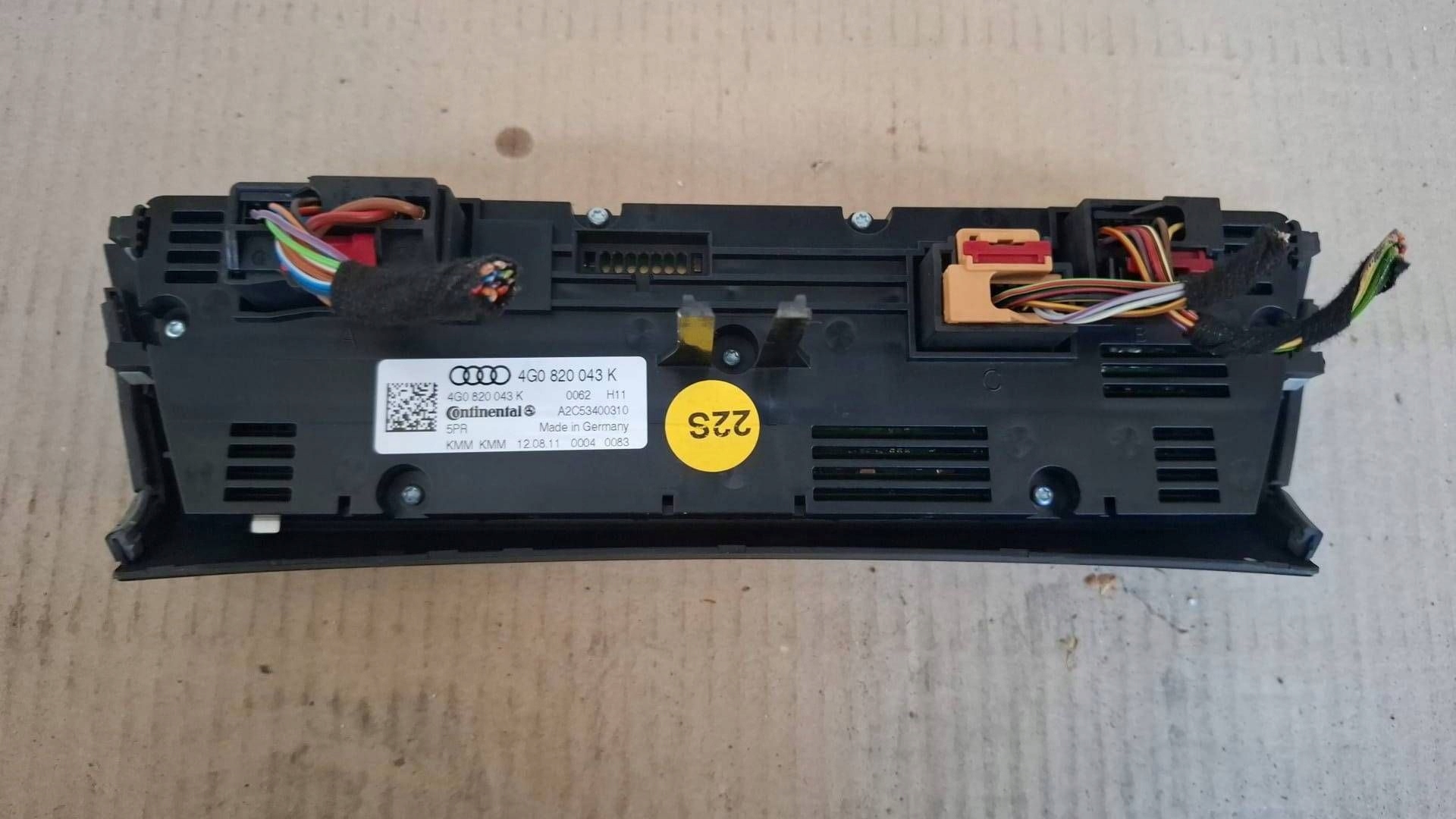Unite commande clima Audi A6 Allroad C7 4G0820043K