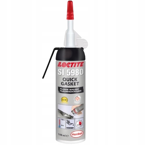 Loctite Si 5980 Uszczelniacz silikonowy do złączy kołnierzowych 100ml