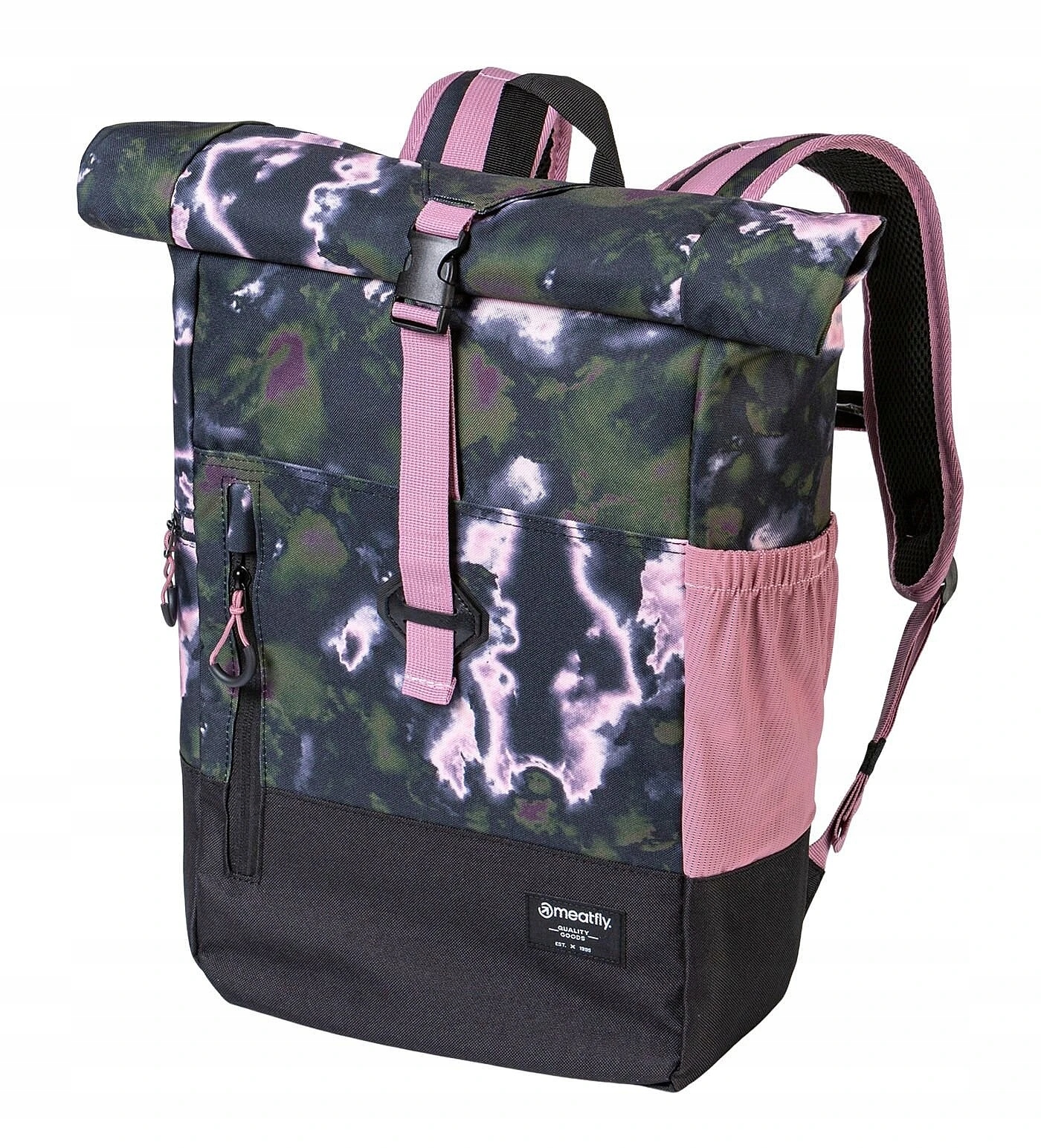 plecak Meatfly Holler Storm Camo Pink
