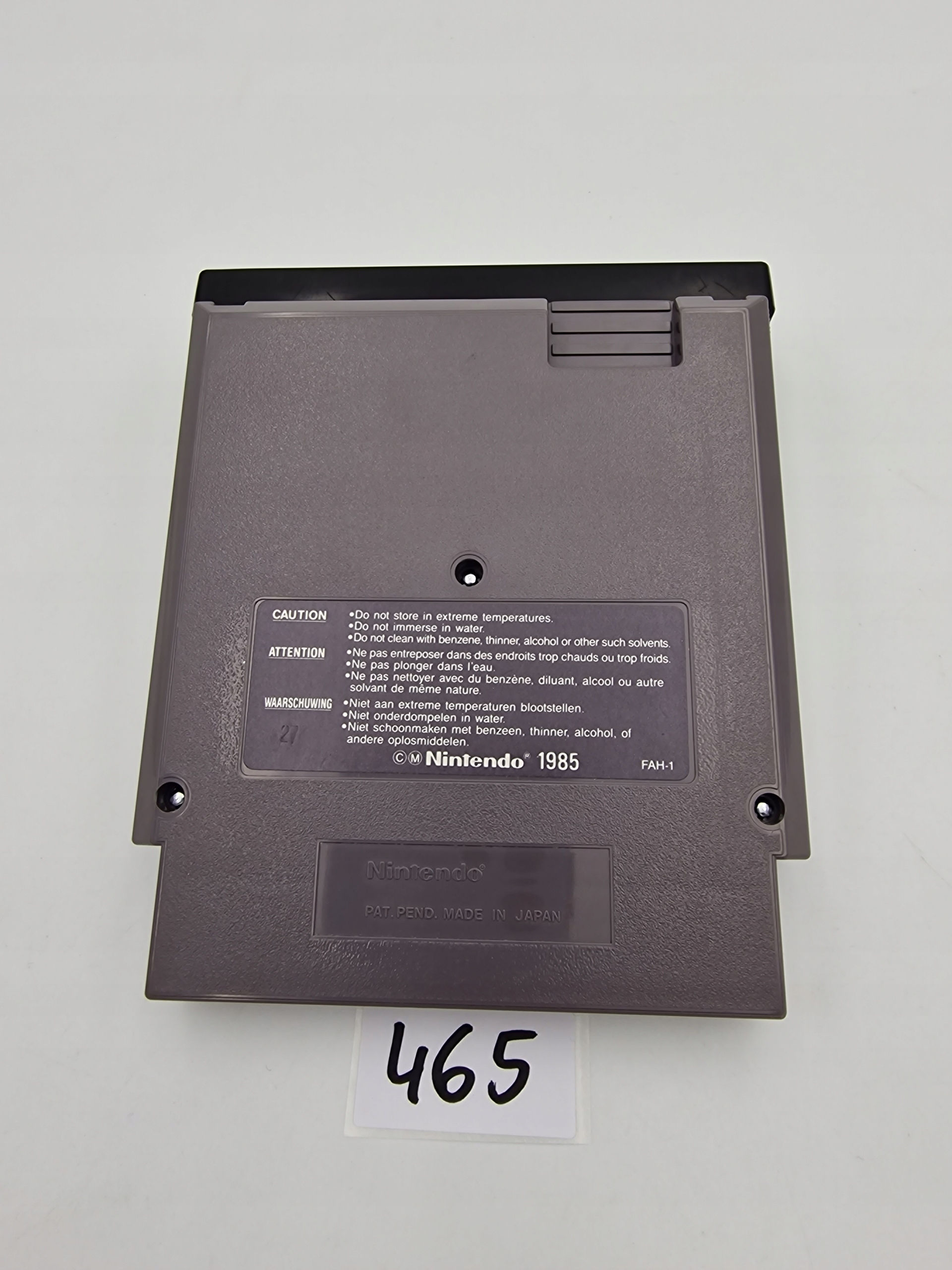 NINTENDO NES BAD DUDES VS DRAGON NINJA Platforma Nintendo NES