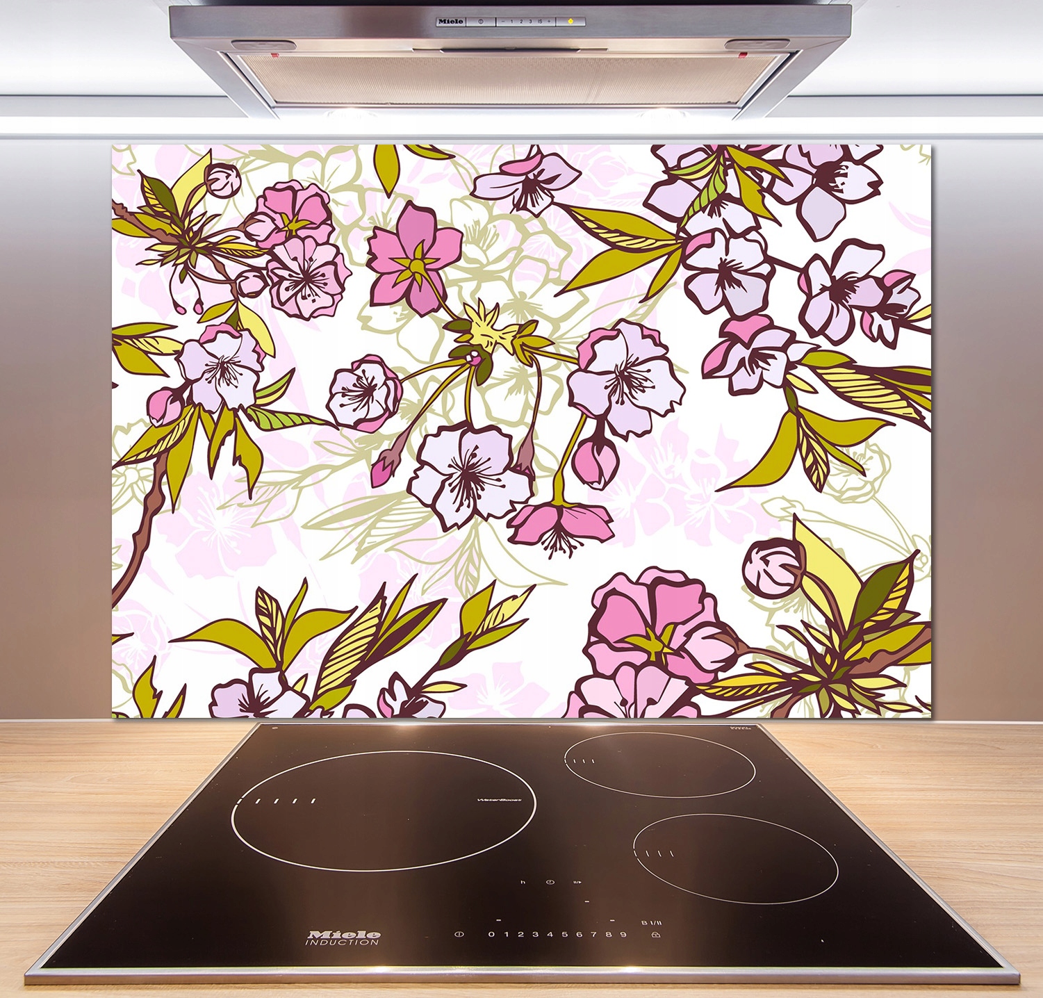 

Panel dekor szkło Kwiaty wiśni 100x70 cm + Klej
