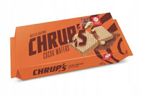 14 Sztuk Nyskie Wafle Chrups Kakaowe 340G