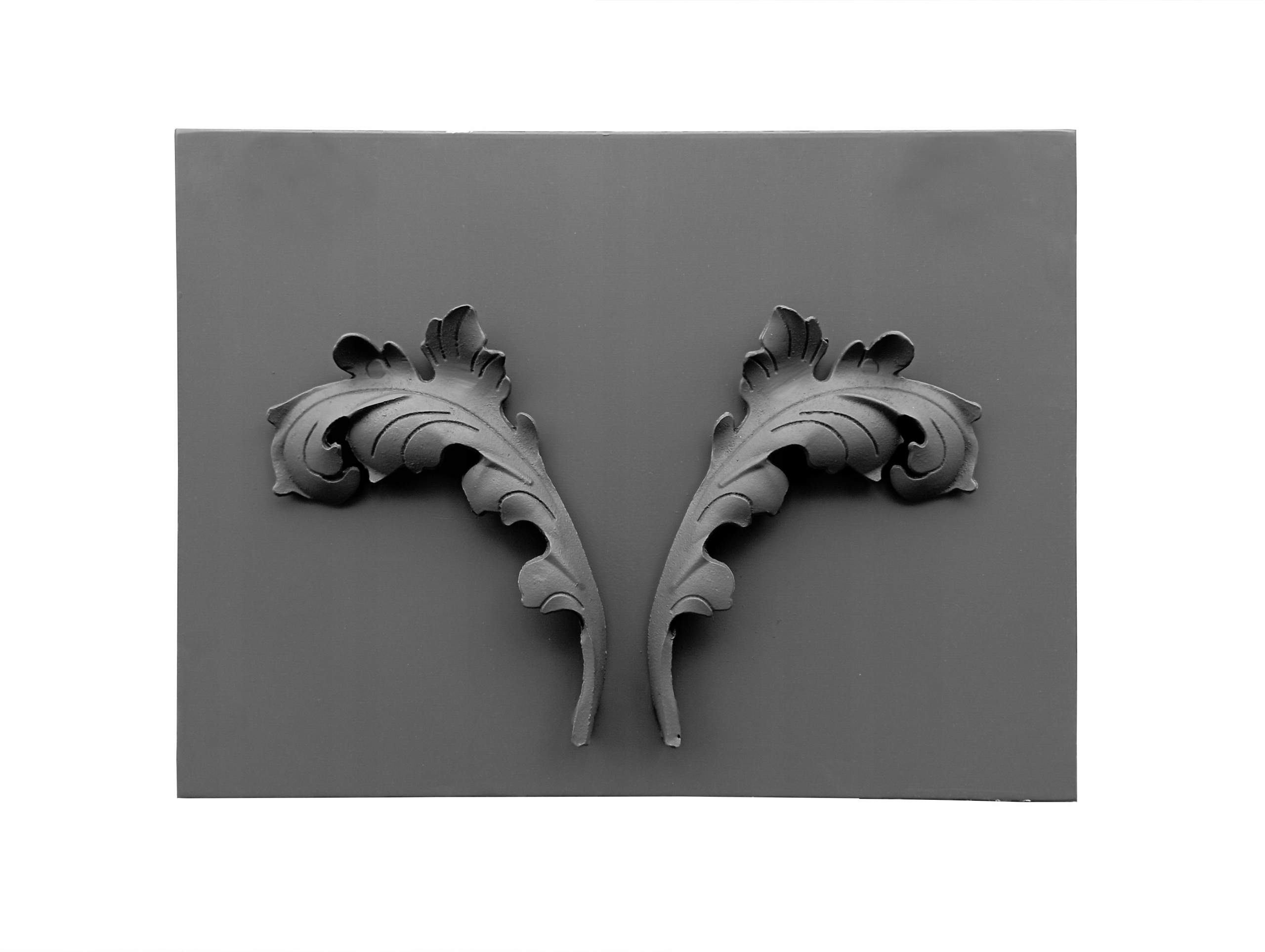 Zadní deska pro kamna Samson 6A Ozdobná Náhrada 37 x 23,5 cm