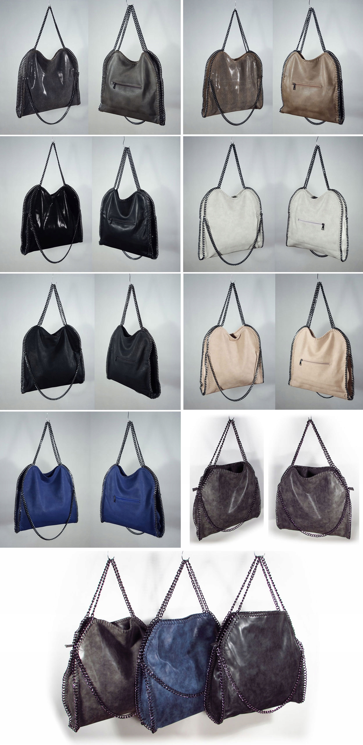 TOREBKA STELLA MC ŁAŃCUCHY TORBA FALABELLA ŁAŃCUCH Liczba kieszeni 6